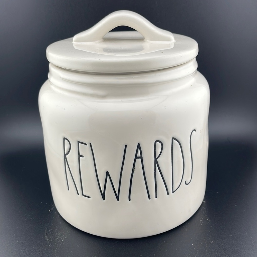 Rae Dunn “Rewards” Canister
